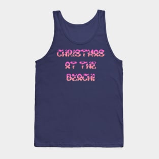 Christmas at the beach Tank Top